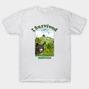 I Survived Huckleberry Mountain, Montana T-Shirt